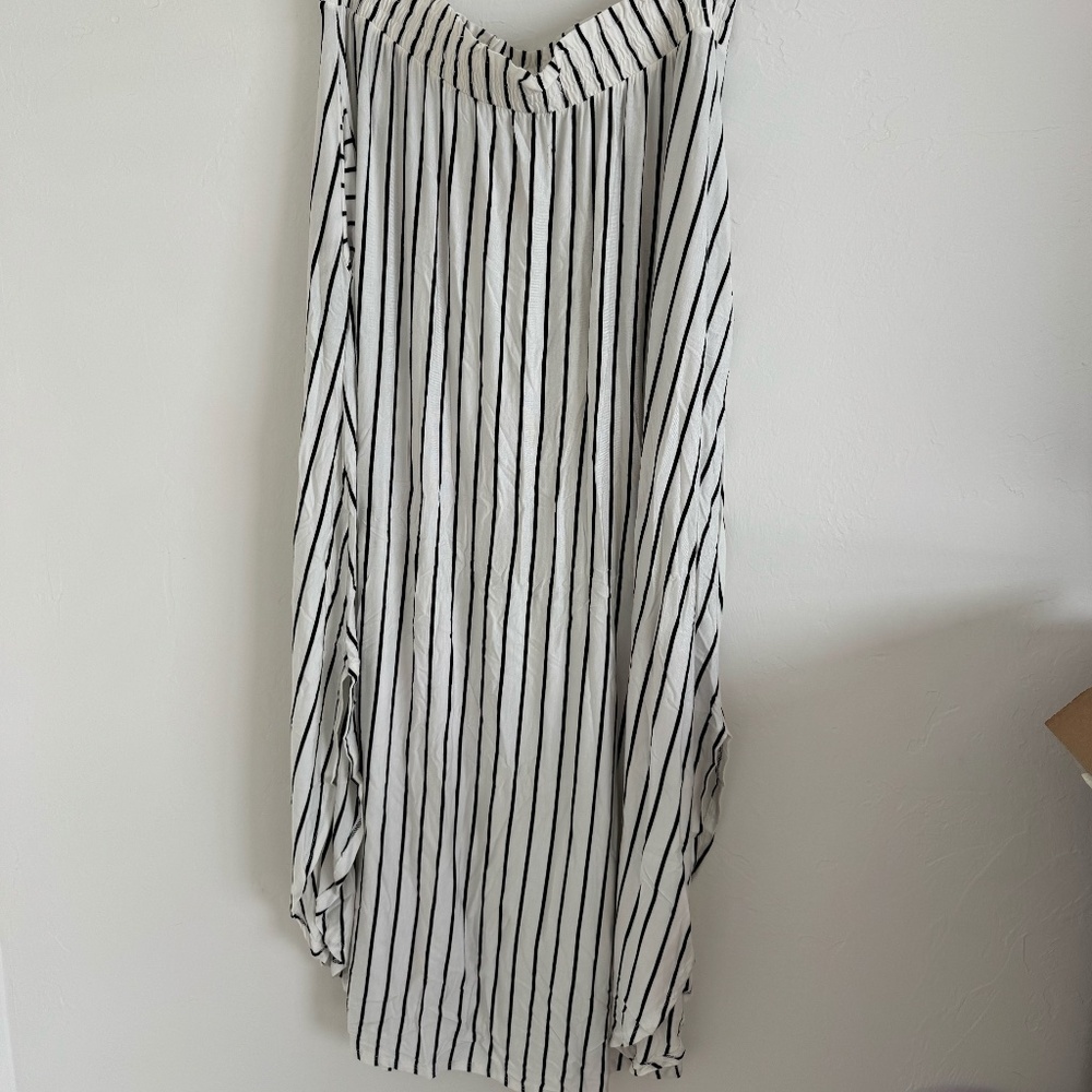 Vertical Striped Skirt